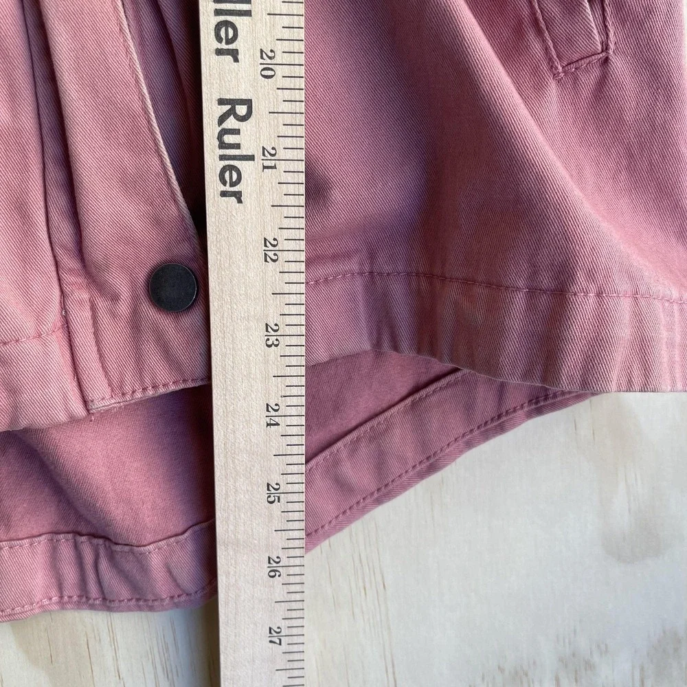 C&C California Coat Girls 10 Pink‎ Hooded Lightweight Twill Parka Jacket